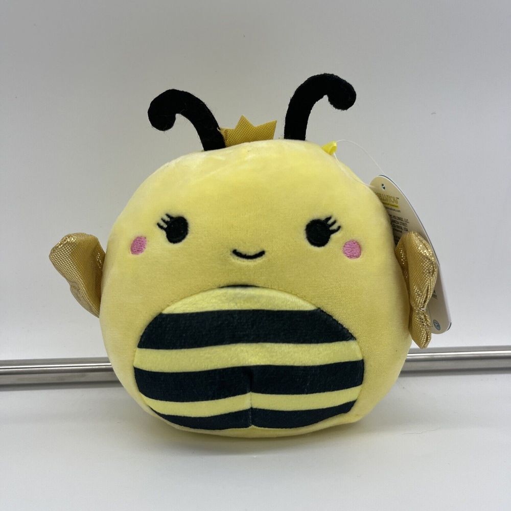 Squishmallows Sunny the Bee 5" Yellow Soft Plush Official Kellytoy 2022 -‎ NEW